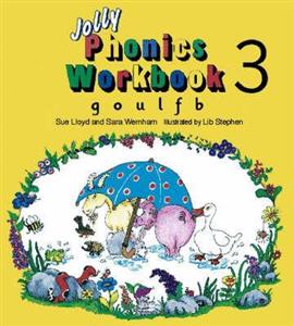 کتاب زبان کودکان جولی فونیکس استیودنت بوک Jolly Phonics 3 Student’s Book