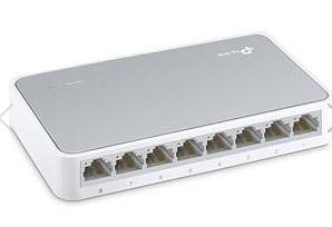TP-LINK TL-SF1008D 8-Port 10/100Mbps Desktop Switch