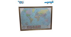 نقشه جهان مغناطیسی 100*140