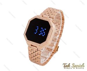 ساعت دیجیتالی داتیس زنانه رزگلد Datis-3844-L