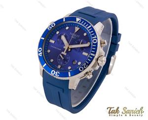 ساعت تیسوت مردانه Seastar 1000 کرنوگراف آبی Tissot-3975-G