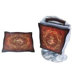 میز عسلی تاشو (چمدانی) پولیشی طرح مجنون