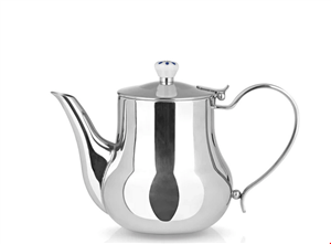 قوری سماور 1.3 لیتری بیم آلمان BEEM Samowar Romanov/Samowar Rebecca Teekanne 1,3 l komplett, Edelstahl