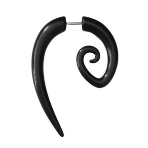 پیرسینگ گوش دکمه ای طرح اسپرال کد c39