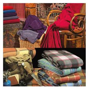 پتو تک رنگ ساده رنگ بادمجونی