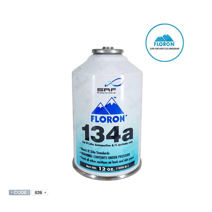کپسول 340گرمی گاز R134a برند FLORON