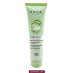 ژل شستشو صورت خاک رس و اکالیپتوس لورال |LOREAL purity wash|حجم 150 میل