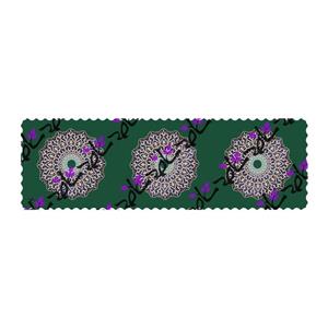 رانر مخمل شمسه سبز سیر