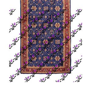 دستمال گردن فرش سرمه ای دیبا