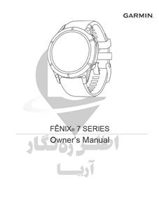 دفترچه راهنمای ساعت هوشمند گارمین Fenix 7 