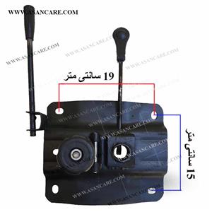 مکانیزم صندلی اداری منشی دو اهرم _ مکانیزم صندلی کارمندی