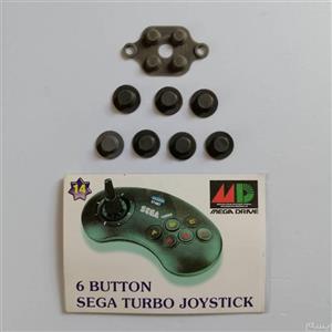 پد زغالی زیر دکمه دسته های کنسول سگا