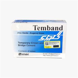 مواد و تجهیزات دندانپزشکی سمان موقت تمباند گلچای 