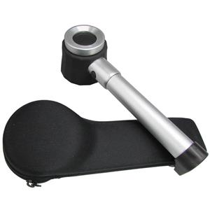 ذره بین صفحه مدرج دسته دار چراغدار مدل KE-25