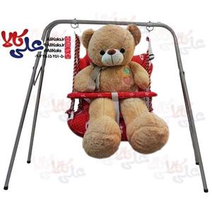 تاب ریلکسی پارچه ای به همراه پایه فلزی