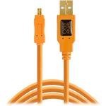 کابل یو اس بی Tether Tools TetherPro USB 2.0 Type-A Male to Mini-B Male Cable CU8015