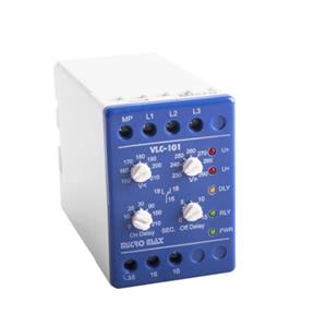 رله کنترل ولتاژ سه فاز و تک فاز میکرومکس مدل VLC-101X