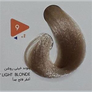 رنگ مو ویتامول سری natural شماره 9 حجم 120 میلی لیتر رنگ بلوند خیلی روشن