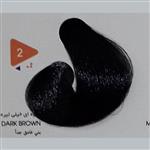 رنگ مو ویتامول سری natural شماره 2 حجم 120 میلی لیتر رنگ قهوه ای خیلی تیره