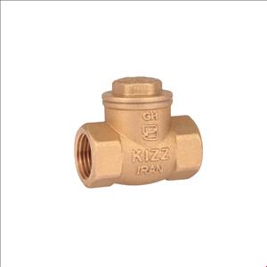 شیر یکطرفه دریچه ای برنجی کیز ایران سایز 1 اینچ