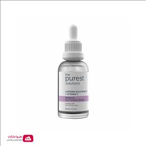 سرم دور چشم رادیانس کافئین + ویتامین the purest solutions C حجم 30 میل