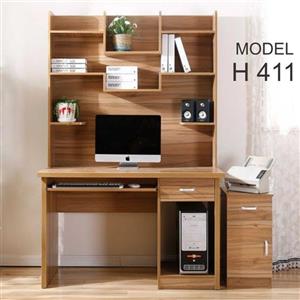 میز تحریر کتابخانه دار مدل H411