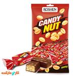 شکلات کارامل و تکه های بادام زمینی روشن 1 کیلویی Roshen Candy Nut 