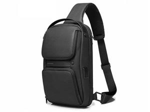 کوله تک بند ضد اب یو اس بی دار بنج BANGE BG 7258 High end Men's Crossbody Bag 