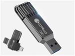 فلش مموری تایپ سی و یو ای بی  32 گیگ کوتتسی Coteetci Type C and USB flash memory CS8833-32G