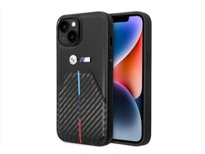 قاب فیبر کربن و چرم آیفون 14 پلاس طرح بی ام و ام3 CG Mobile iphone 14 Plus BMW M3 Carbon Fiber & Leather Case