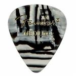 Fender Celluloid Pick Zebra Medium 12 Pack