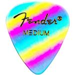 Fender Celluloid Pick Rainbow Medium 12 Pack 