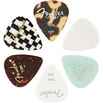 Fender Material Medley Pick Thin 6 Pack