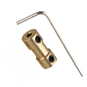 کوپلینگ برنجی ثابت 3mm به 6mm