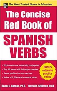 کتاب The Concise Red Book of Spanish Verbs