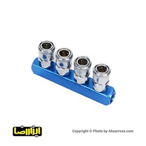 کوپلینگ باد چهار راهی 1/4 اینچ