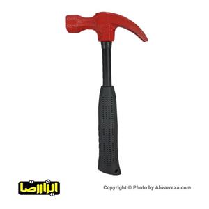 چکش دو شاخ 500 گرمی دسته فایبرگلاس ایرانی