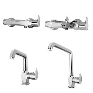 ست شیرآلات رابو مدل توپاز کروم مات