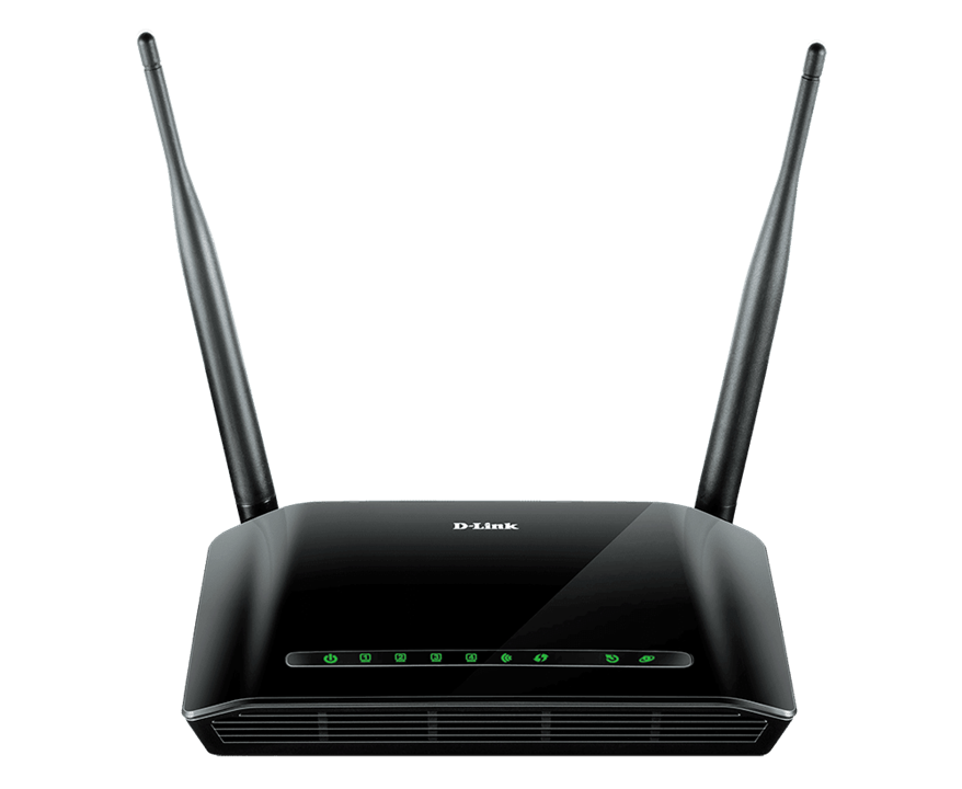 D-Link DSL-2740U ADSL2+ Modem with Wireless N300 Router