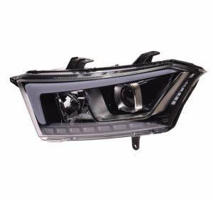 چراغ جلو چپ دنا پلاس کامل با لامپ و LED مدل AUTOLIGHT-182 شرکت مدرن
