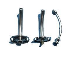 لوله کاروگیت تراکئوستومی ضد زنگ فلزی 