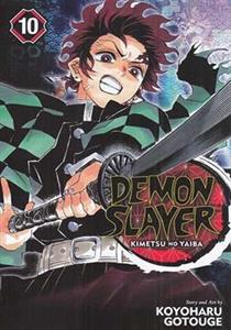 کتاب مانگا DEMON SLAYER 10