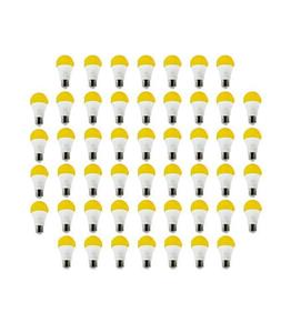 لامپ ال ای دی ۹ وات بروکس مدل BRX رنگی پایه E27 بسته ۵۰ عددی