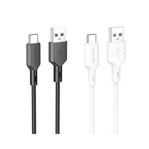 کابل شارژ تایپ سی بروفون مدل BX70 به طول 1 متر
