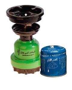 اجاق سفری اتم گاز طارم مدل دوکاره Atom Gas Camping Cooker with cartridge