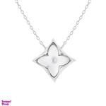 گردنبند نقره اقلیمه کد GN54