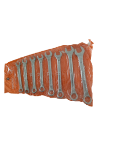 ست آچار 8 عددی یکسر تخت یکسر رینگی اچ تی HT525