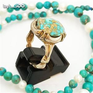 انگشتر فیروزه مردانه (کد 2005)