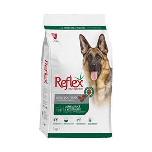 غذای خشک سگ بالغ رفلکس بره و برنج و سبزیجات نژاد کوچک و بزرگ 1 کیلوگرم