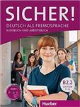 کتاب آلمانی زیشا Sicher! B2.2 Lektion 7-12 kursbuch + Arbeitsbuch + DVD